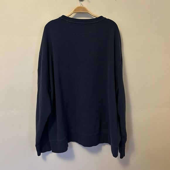 Polo Ralph Lauren Sweatshirt Crewneck Mens Blue 3XB Cotton Blend - Desc‎ - Picture 5 of 7